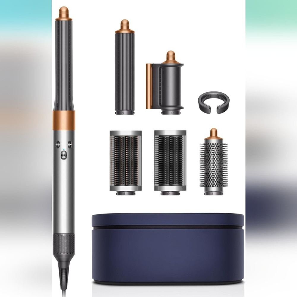 Dyson Air Wrap Multi-Styler Hair Tool Set with Attachments And Case
